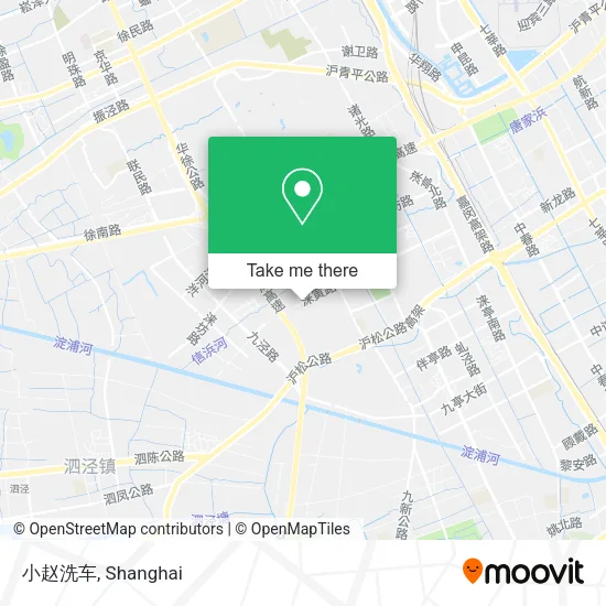 小赵洗车 map