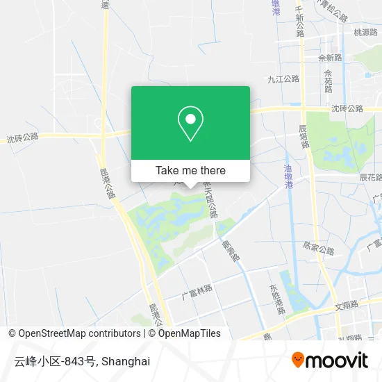 云峰小区-843号 map