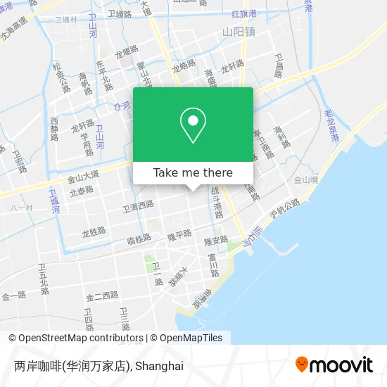 两岸咖啡(华润万家店) map