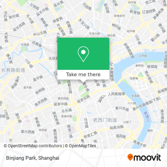 Binjiang Park map