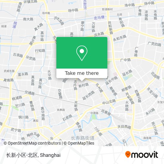 长新小区-北区 map