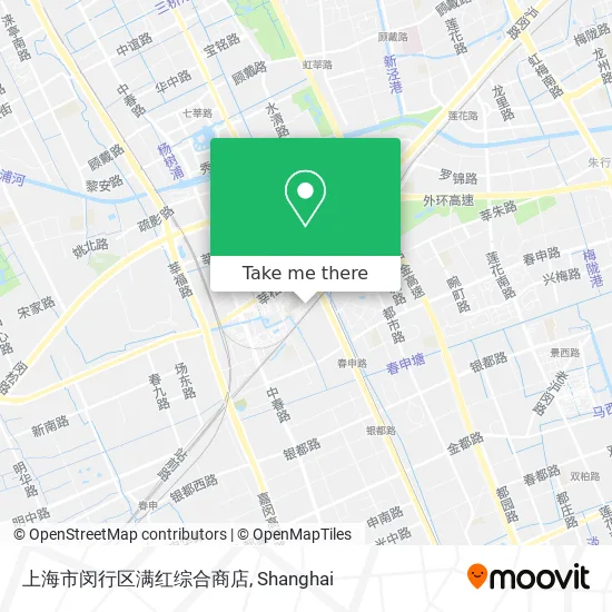 上海市闵行区满红综合商店 map