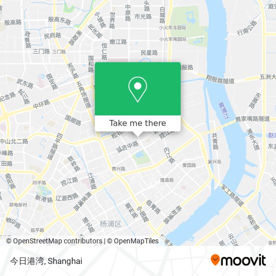今日港湾 map