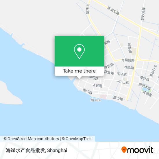 海斌水产食品批发 map