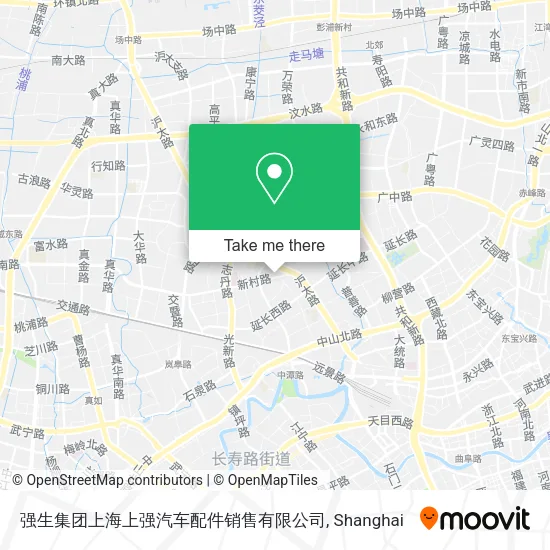 强生集团上海上强汽车配件销售有限公司 map