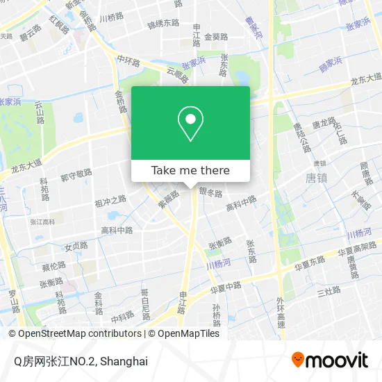 Q房网张江NO.2 map
