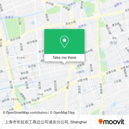 上海市长征农工商总公司浦东分公司 map
