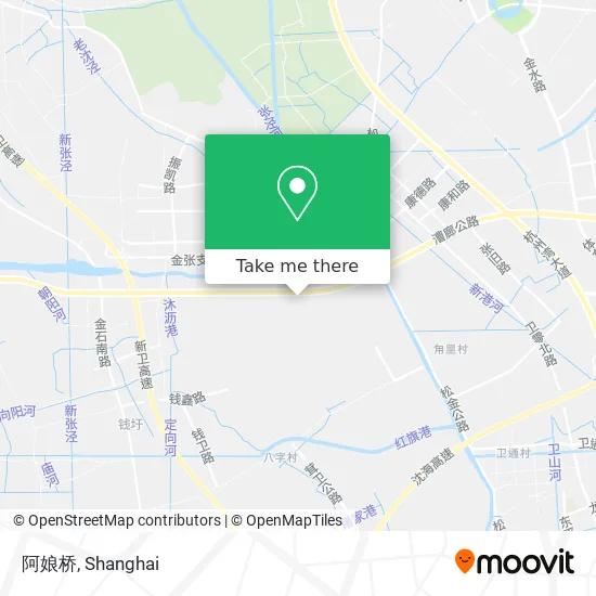 阿娘桥 map