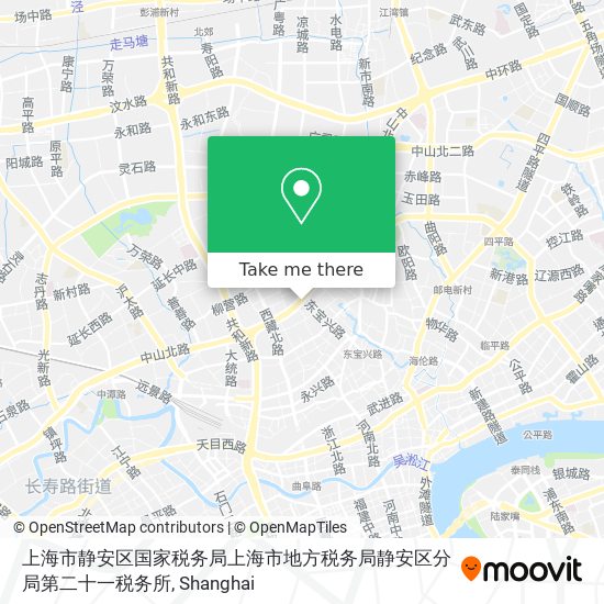 上海市静安区国家税务局上海市地方税务局静安区分局第二十一税务所 map