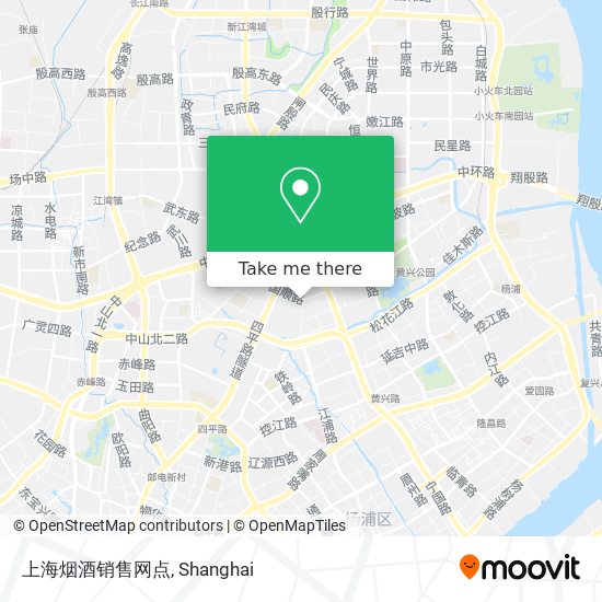 上海烟酒销售网点 map