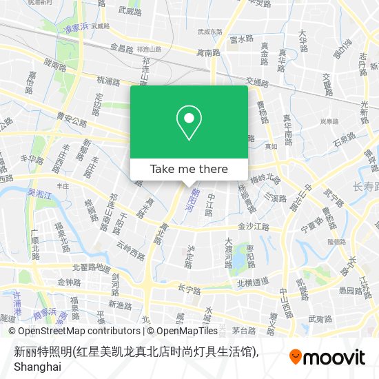 新丽特照明(红星美凯龙真北店时尚灯具生活馆) map