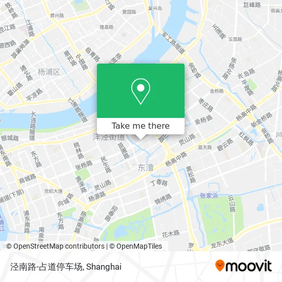 泾南路-占道停车场 map
