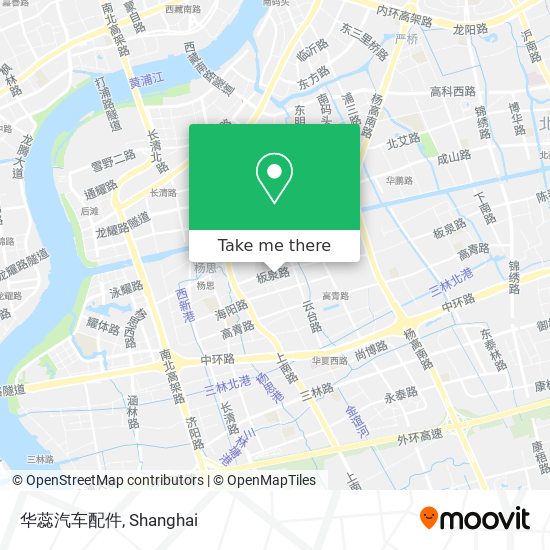 华蕊汽车配件 map