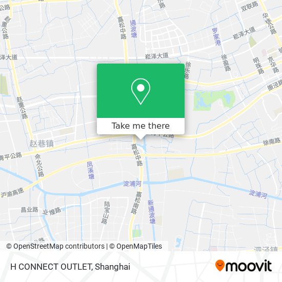 H CONNECT OUTLET map