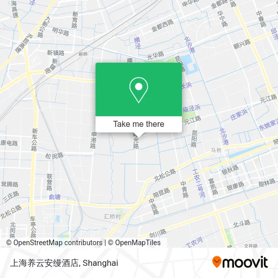 上海养云安缦酒店 map