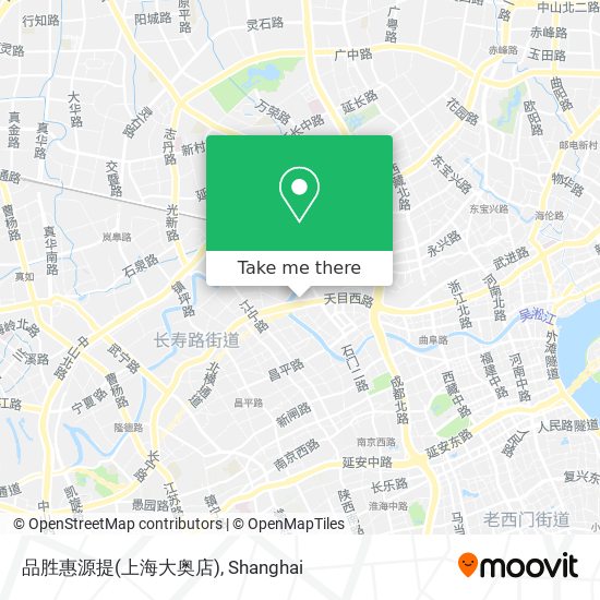 品胜惠源提(上海大奥店) map
