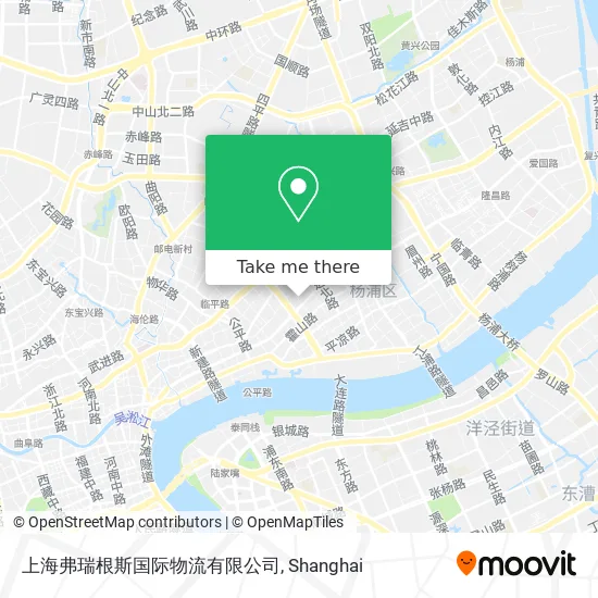 上海弗瑞根斯国际物流有限公司 map