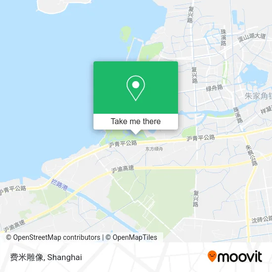 费米雕像 map