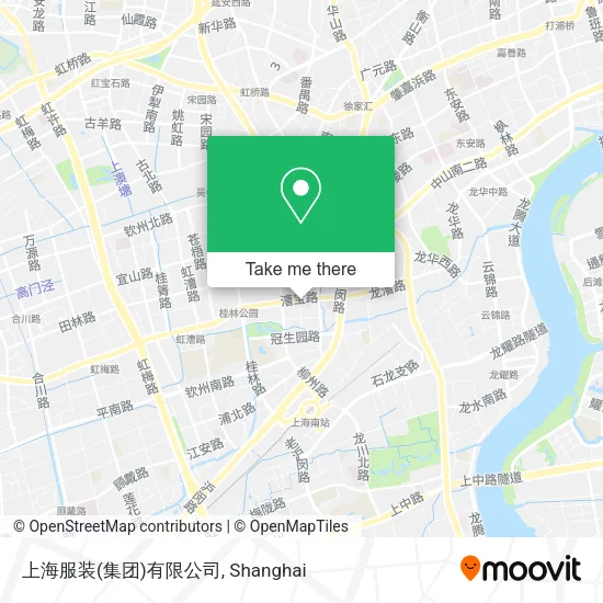 上海服装(集团)有限公司 map