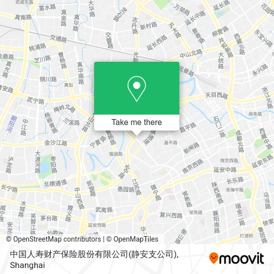 中国人寿财产保险股份有限公司(静安支公司) map