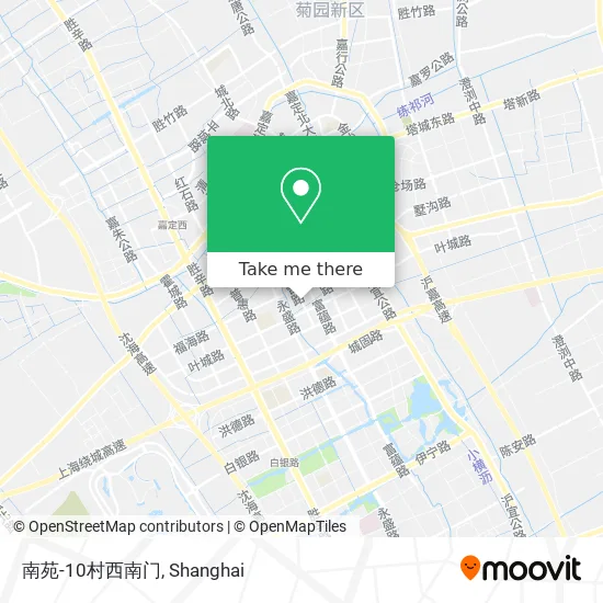 南苑-10村西南门 map