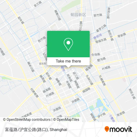 富蕴路/沪宜公路(路口) map