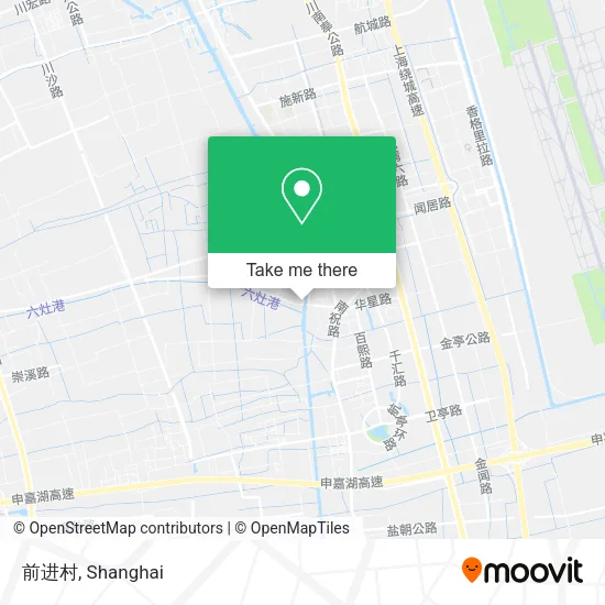 前进村 map