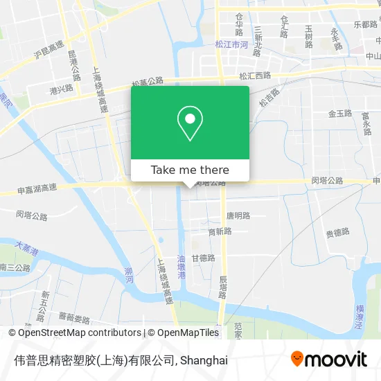 伟普思精密塑胶(上海)有限公司 map