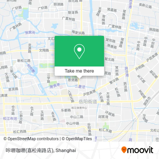 咔喱咖喱(嘉松南路店) map