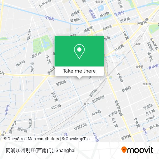 同润加州别庄(西南门) map