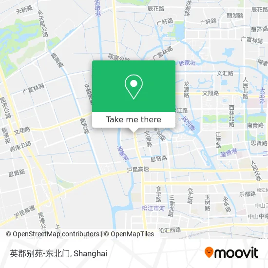 英郡别苑-东北门 map