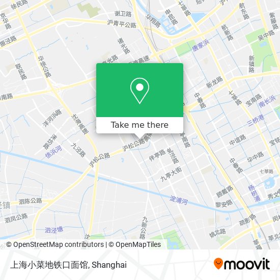 上海小菜地铁口面馆 map
