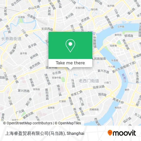 上海睿盈贸易有限公司(马当路) map