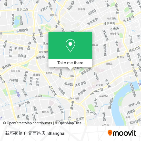 新邓家菜 广元西路店 map