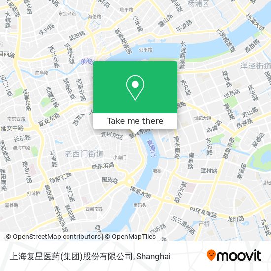 上海复星医药(集团)股份有限公司 map
