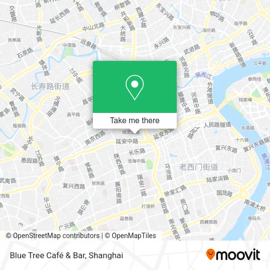 Blue Tree Café & Bar map