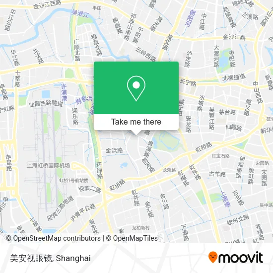 美安视眼镜 map