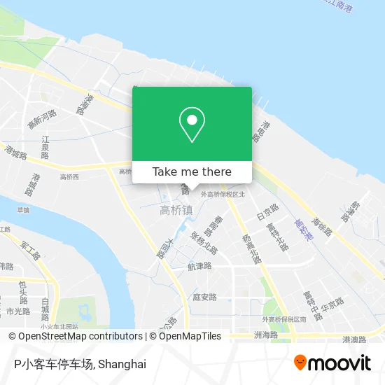 P小客车停车场 map