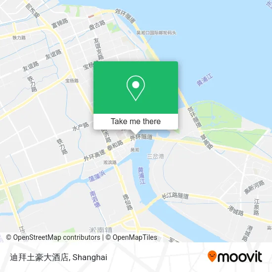 迪拜土豪大酒店 map