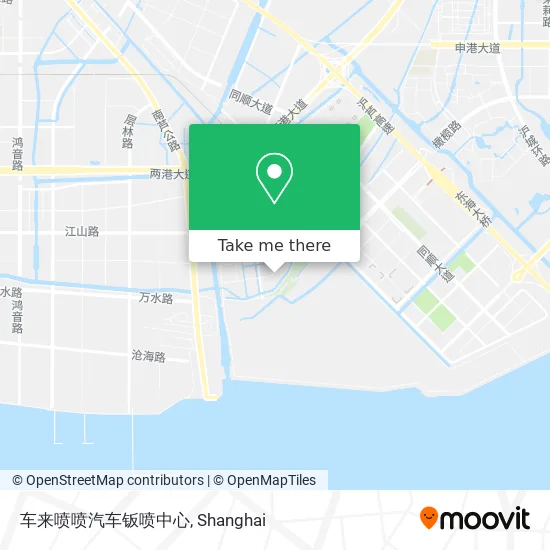 车来喷喷汽车钣喷中心 map