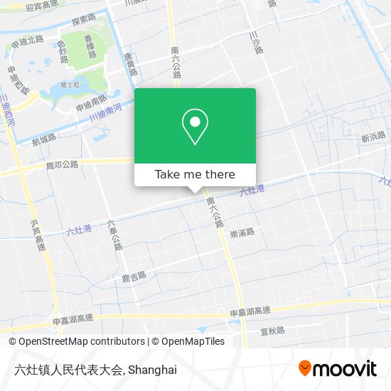 六灶镇人民代表大会 map