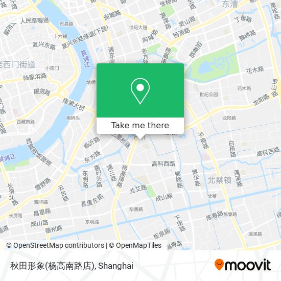 秋田形象(杨高南路店) map