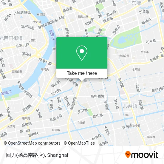 回力(杨高南路店) map