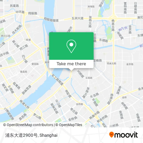 浦东大道2900号 map