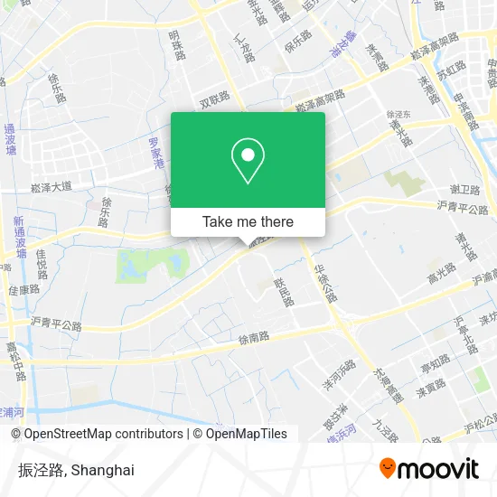振泾路 map
