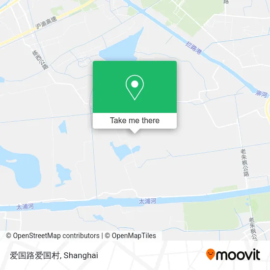 爱国路爱国村 map