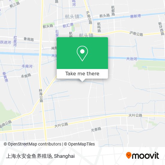 上海永安金鱼养殖场 map