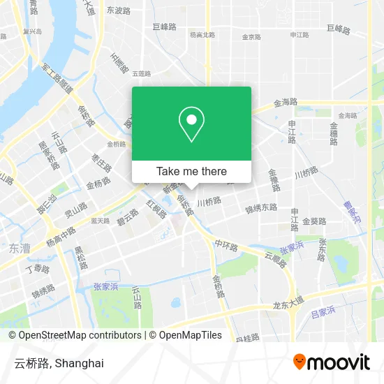 云桥路 map