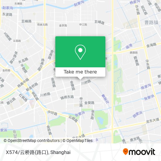 X574/云桥路(路口) map
