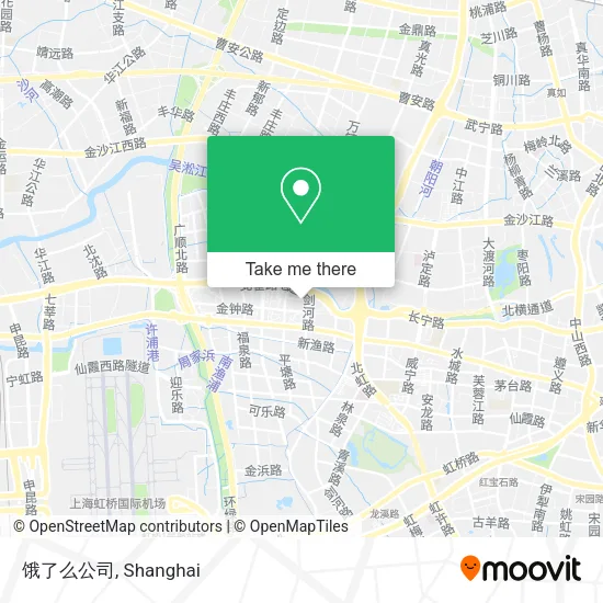 饿了么公司 map